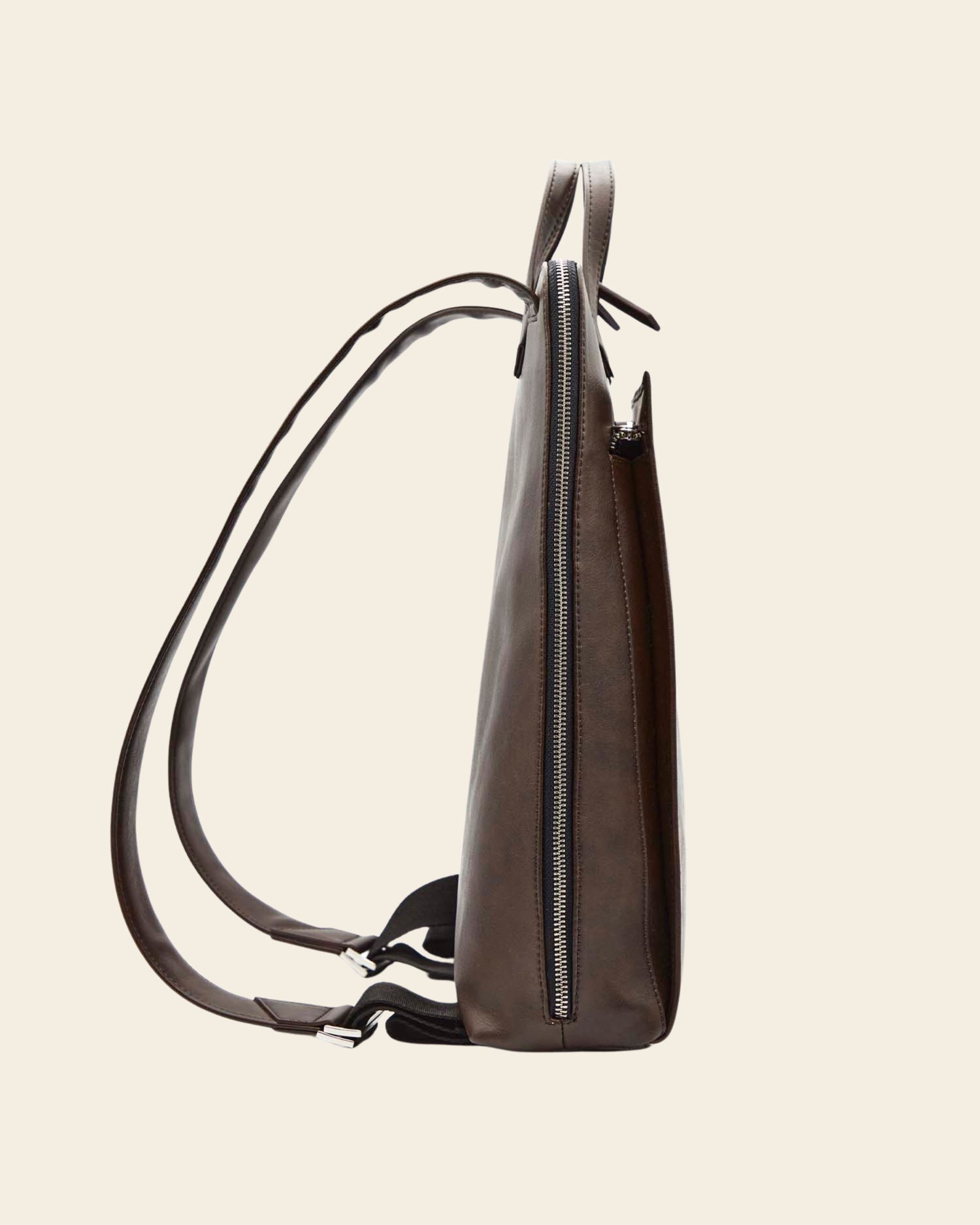 Mochila urbana para portátil - Marrón