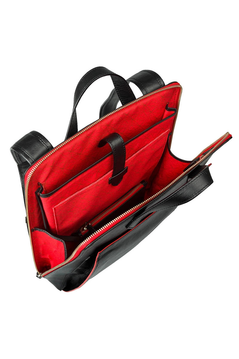 Urban Backpack- Negra/roja