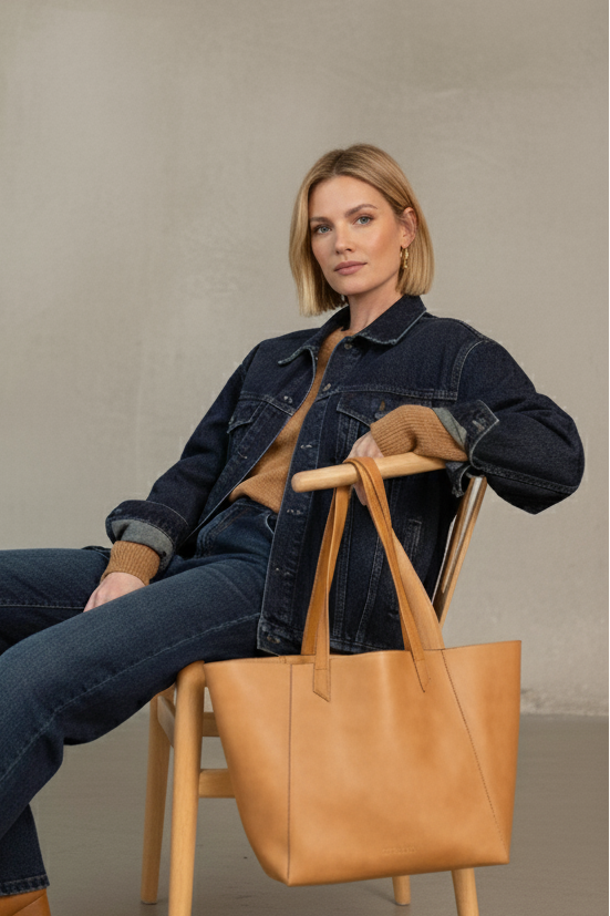 Second life | Totissimo shoulder bag - Camel