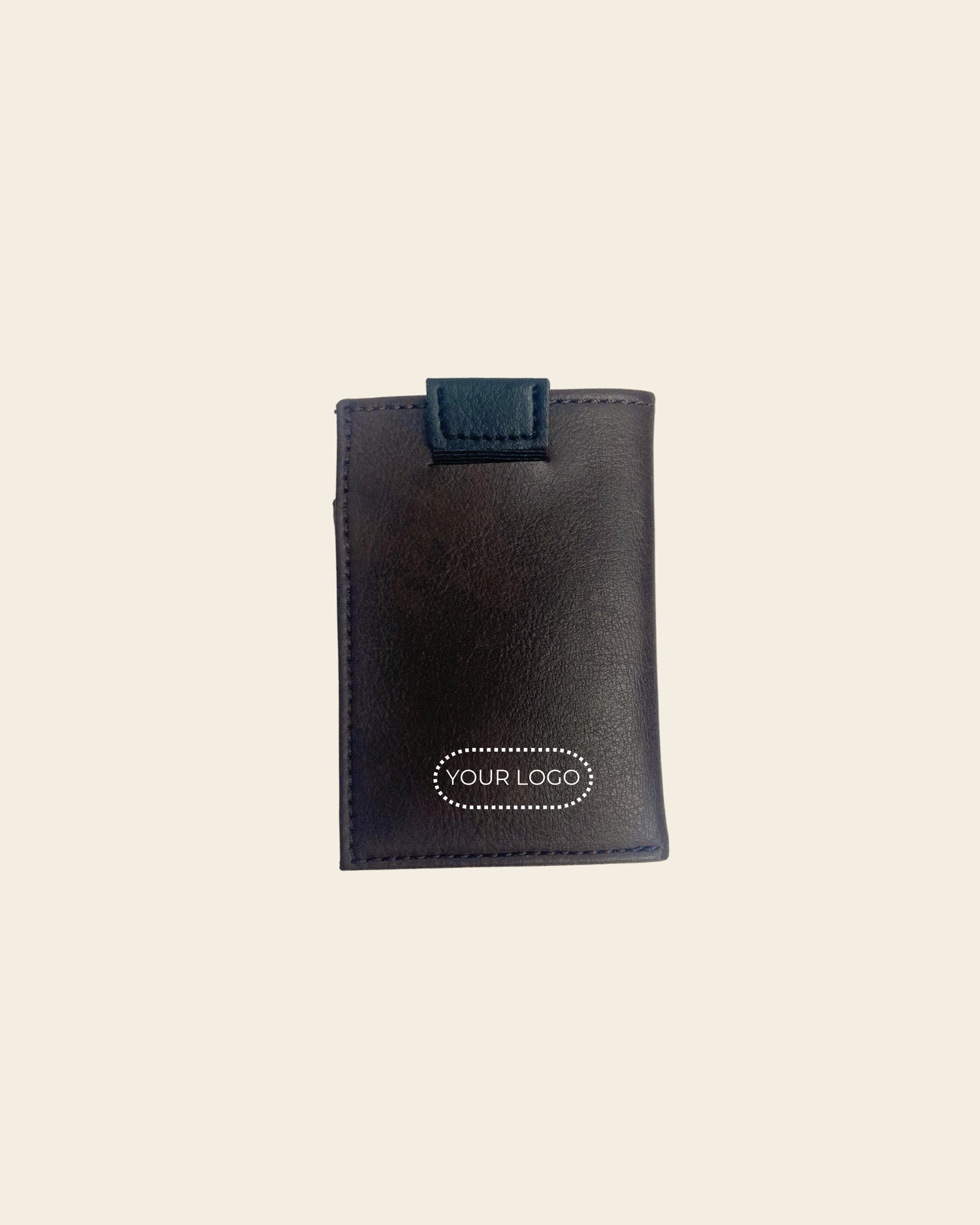 Slim tarjetero waterproof - Marrón/Negro