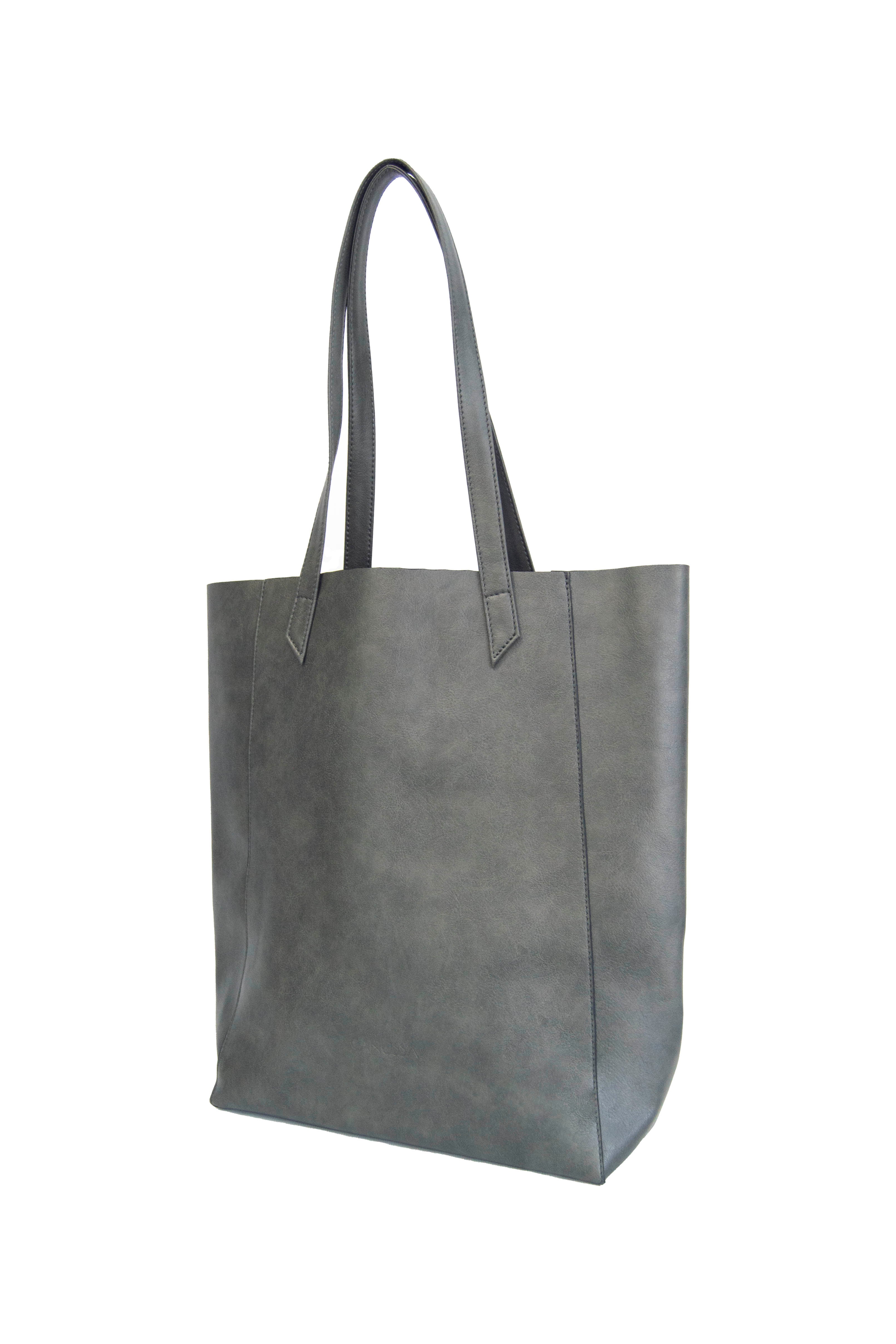 Minimalist Bag - vegan grey color