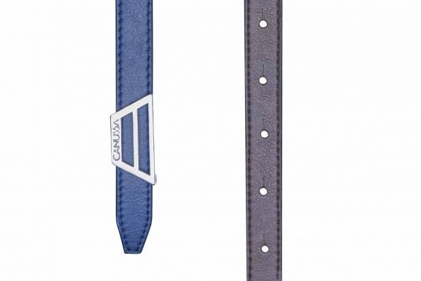 Adapt cinturón reversible - Azul/Marrón