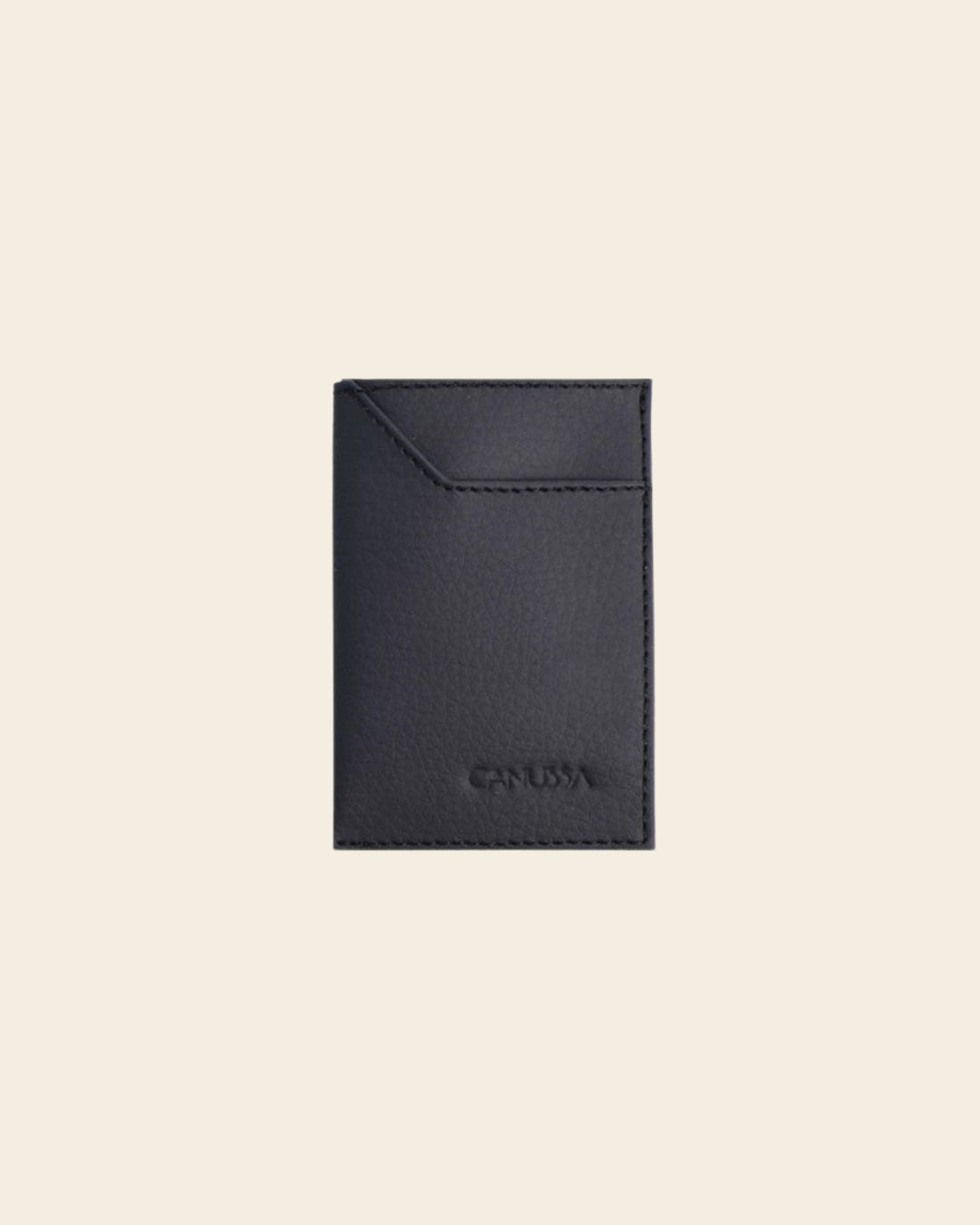 Persimmon slim card holder - Black