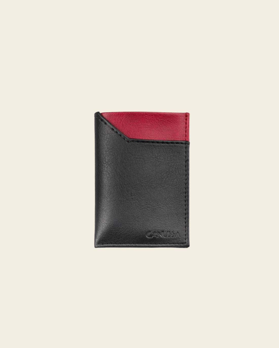Slim cartera waterproof - Negro/Rojo