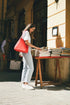 Sholder bag cherry colour 