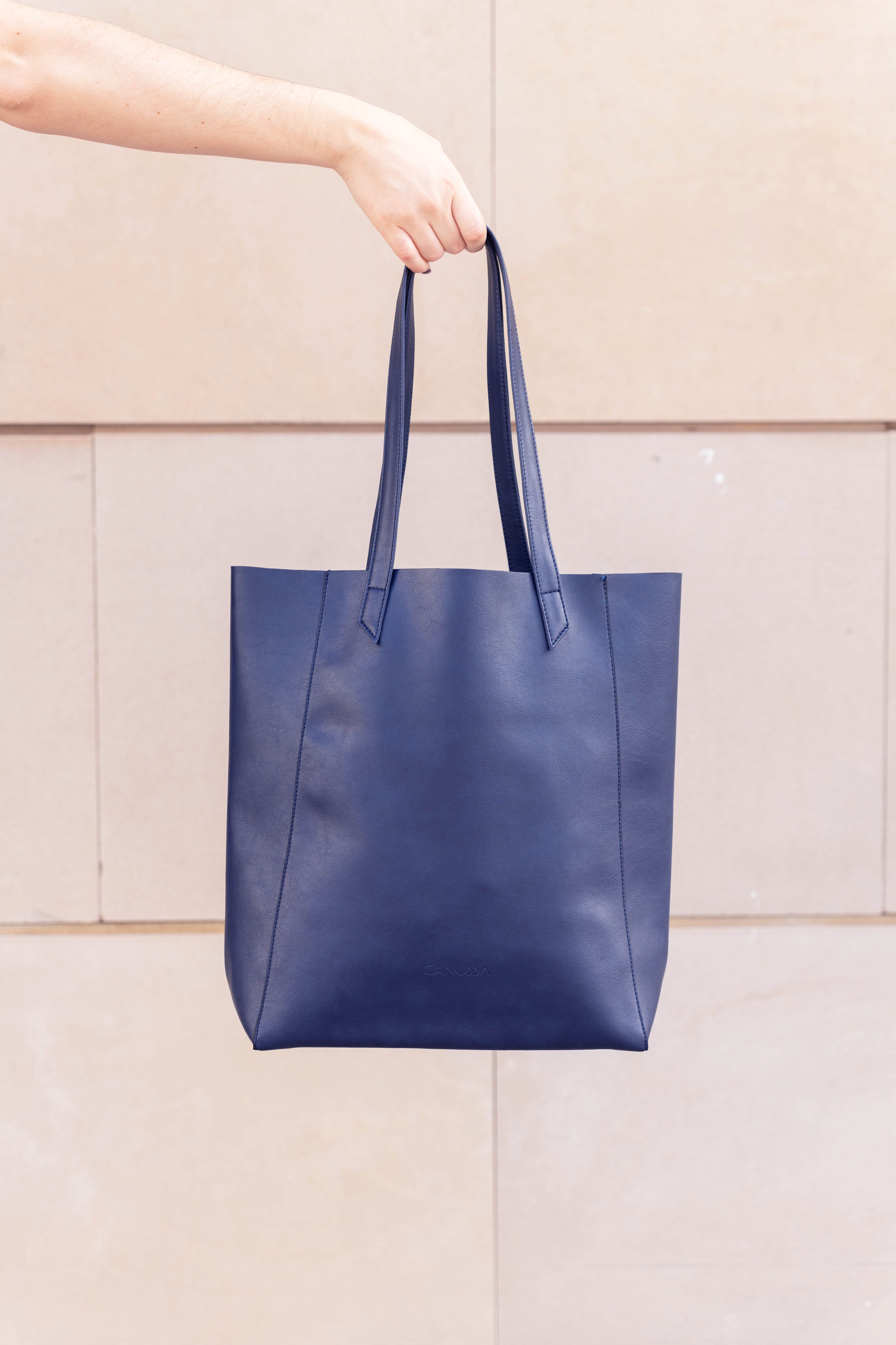 Basic shoulder bag - Navy Blue