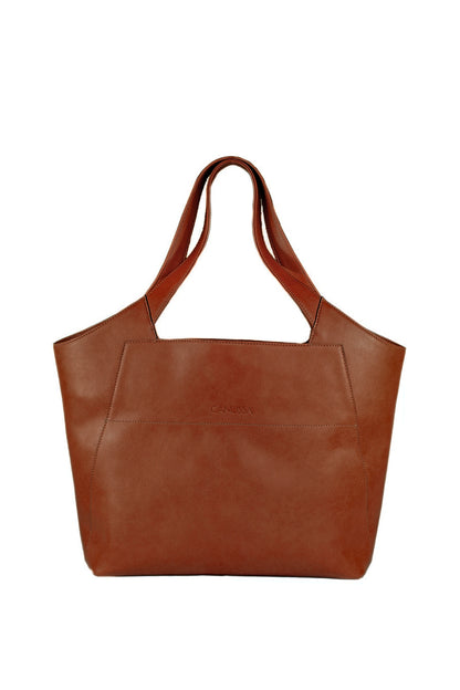 Executive bolso de hombro – Cámel