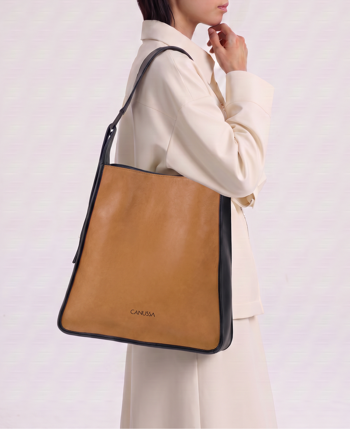 PRÉVENTE Compact - Camel / Noir