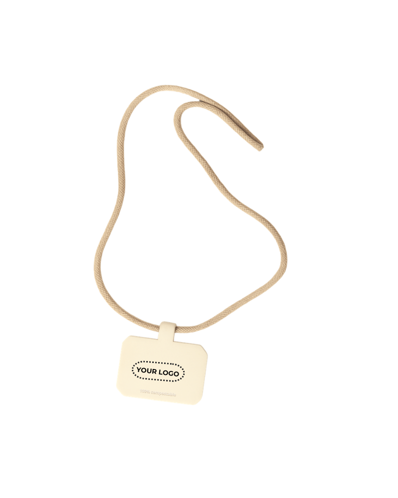 Compostable lanyard