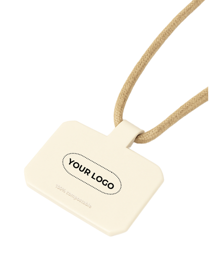 Compostable lanyard