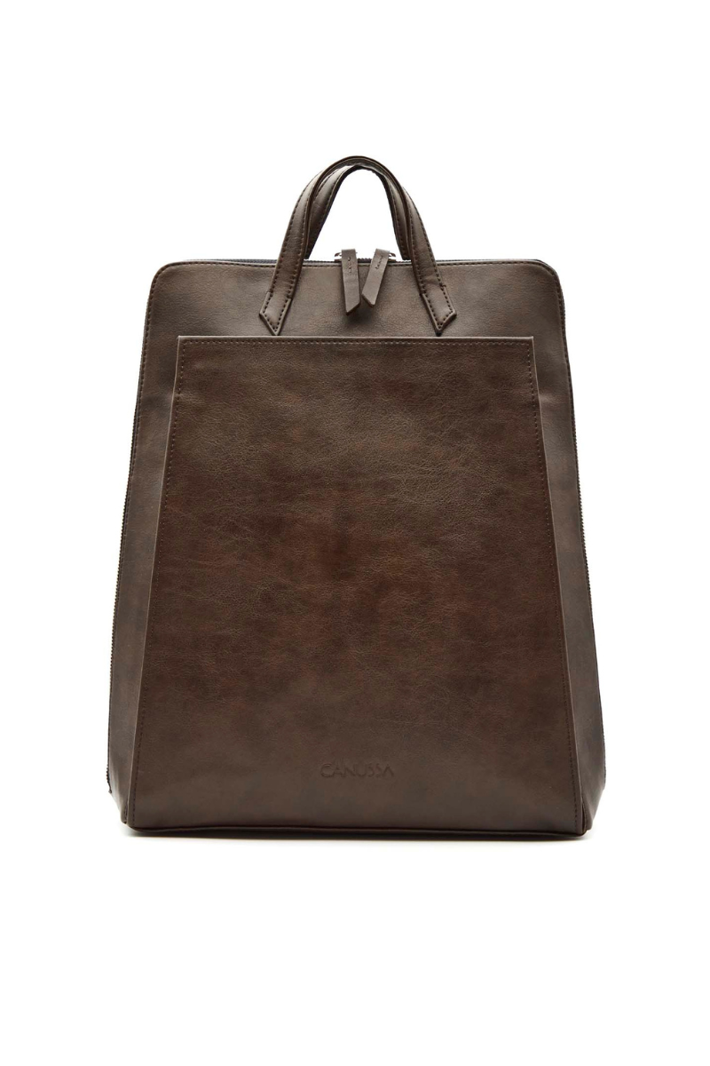 Second life | Tote XXL sac à bandoulière - Camel