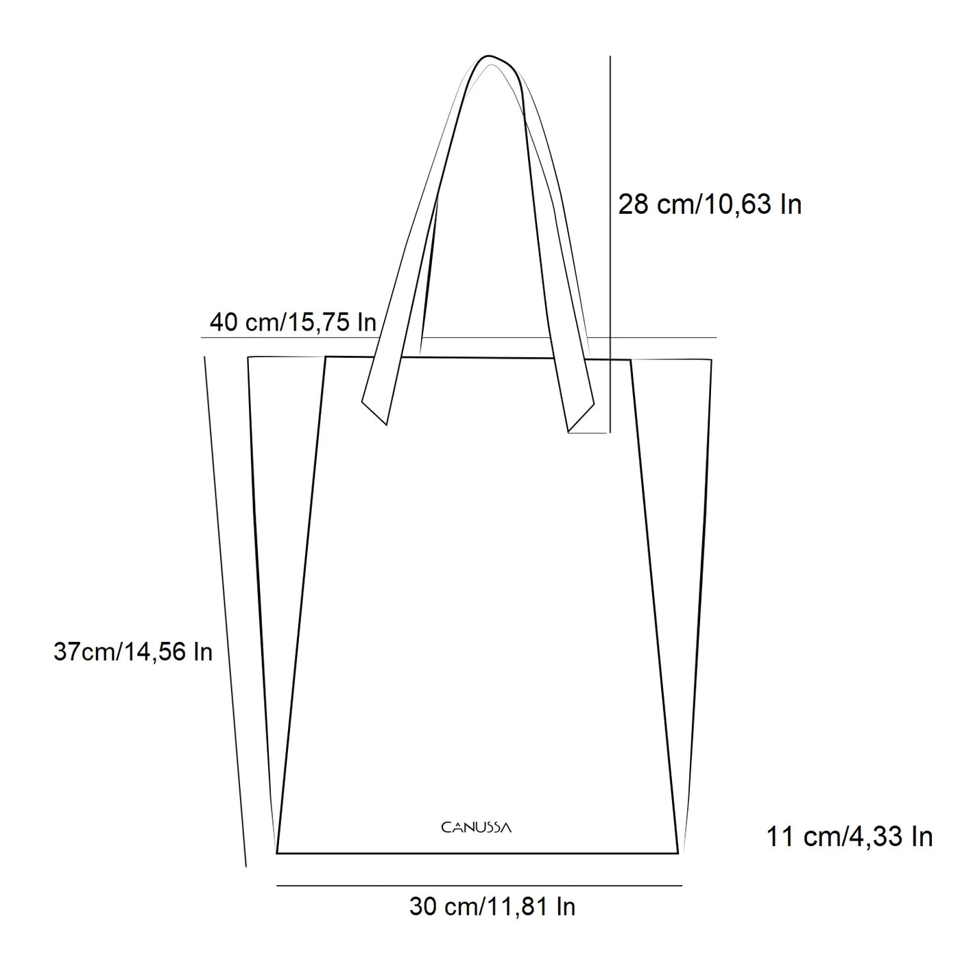 Basic bolso de hombro - Tricolor