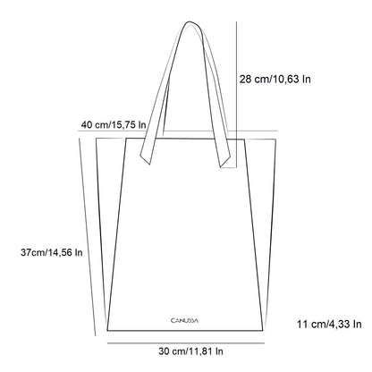 Basic bolso de hombro - Tricolor