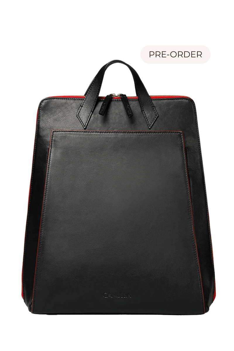 Urban Backpack- Negra/roja