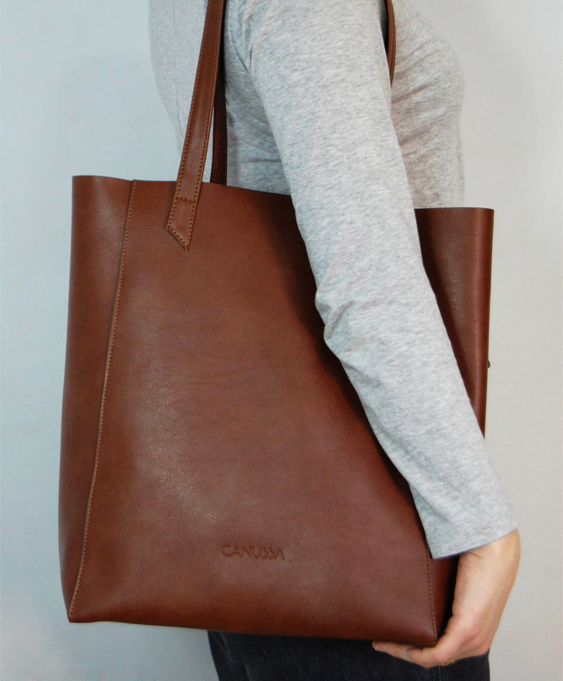 Basic shoulder bag - Hazelnut